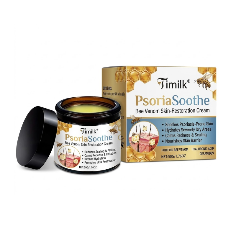 Timilk® PsoriaSoothe Bee Venom Skin-Restoration Cream 🔥