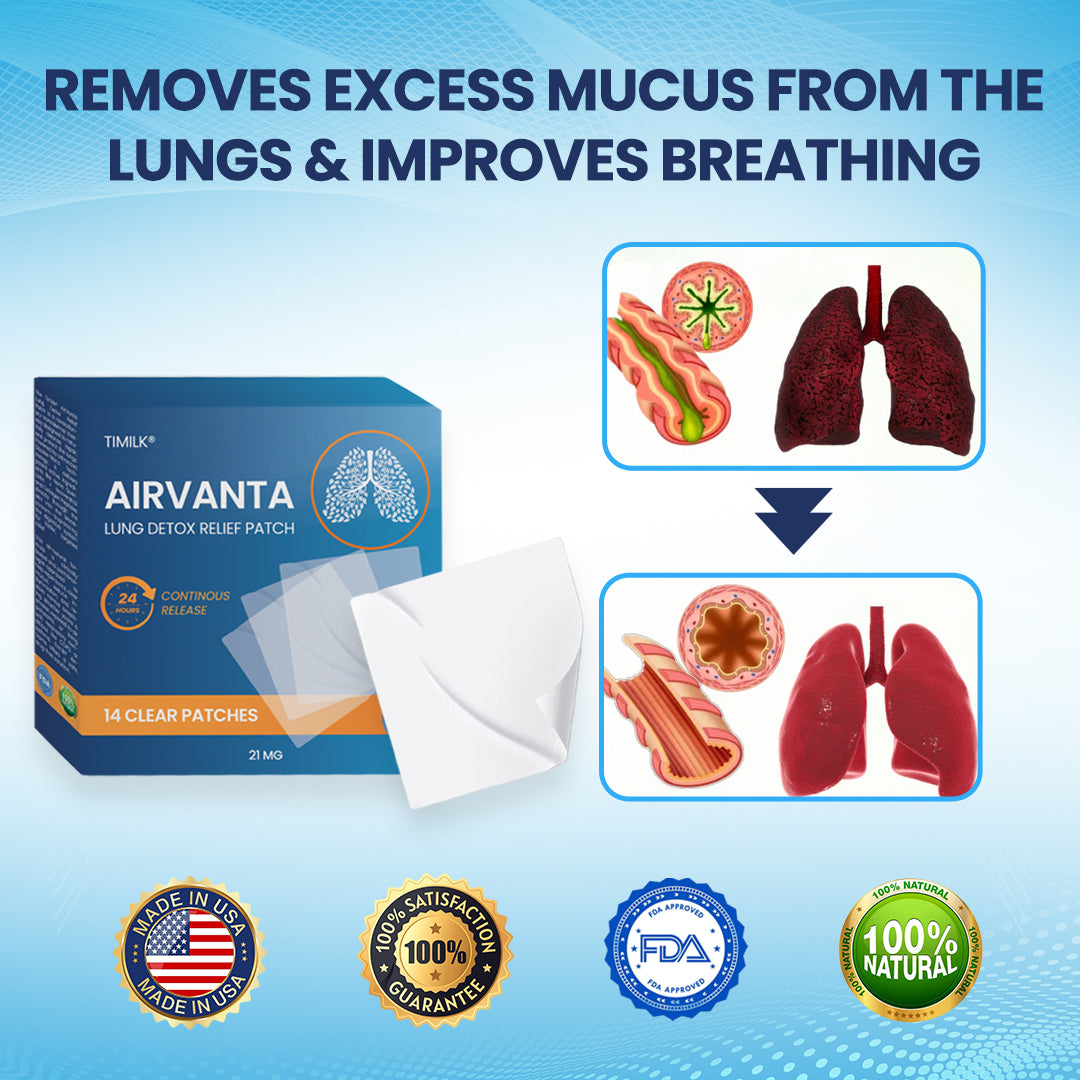 Timilk® AirVanta Lung Detox Relief Patch🔥 🔥