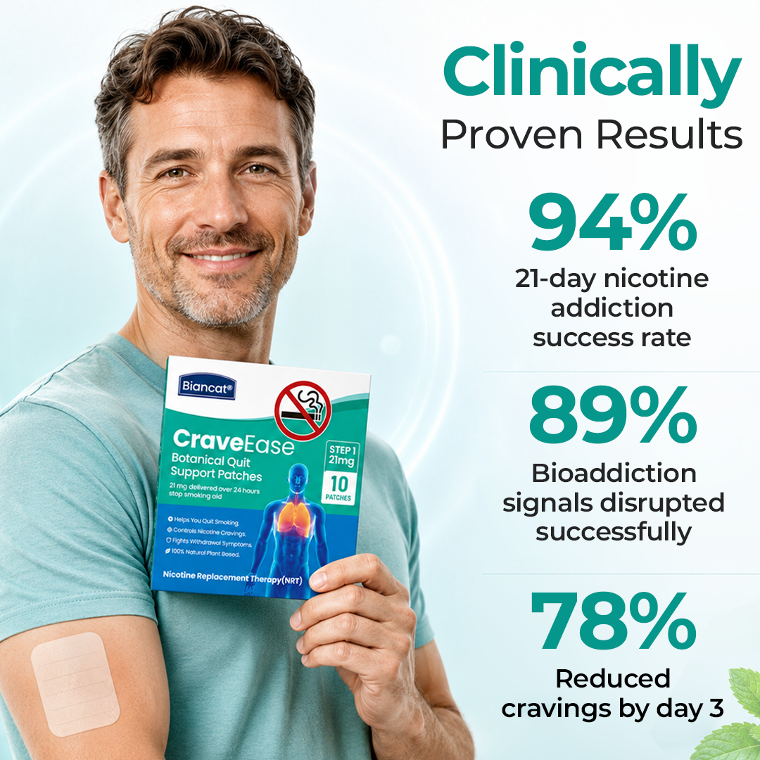 Biancat® CraveEase Botanical Quit Support Patches