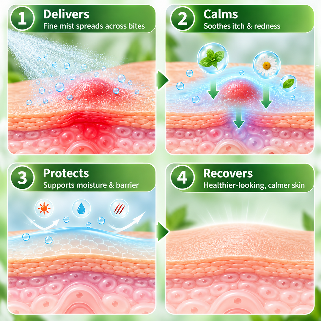 Timilk® ItchShield Cooling Skin Rescue Spray