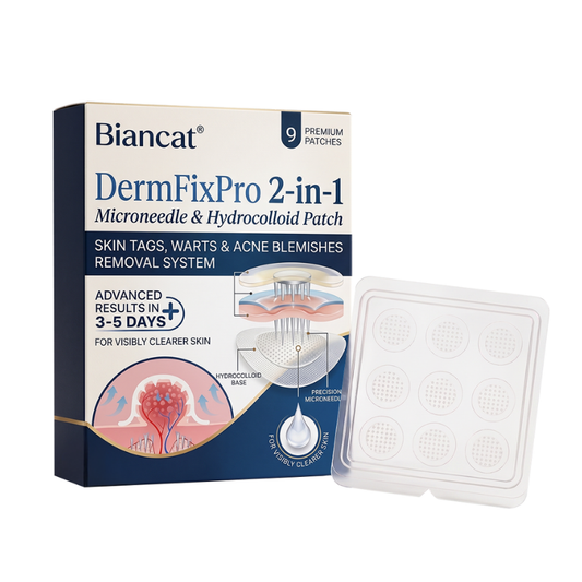 Biancat® DermFixPro 2-in-1 Microneedle & Hydrocolloid Patch