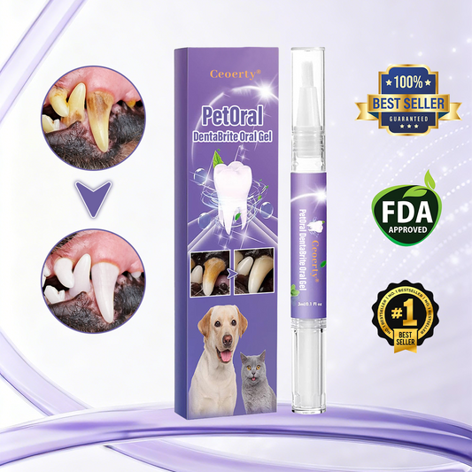 Ceoerty® PetOral DentaBrite Oral Gel 🎂