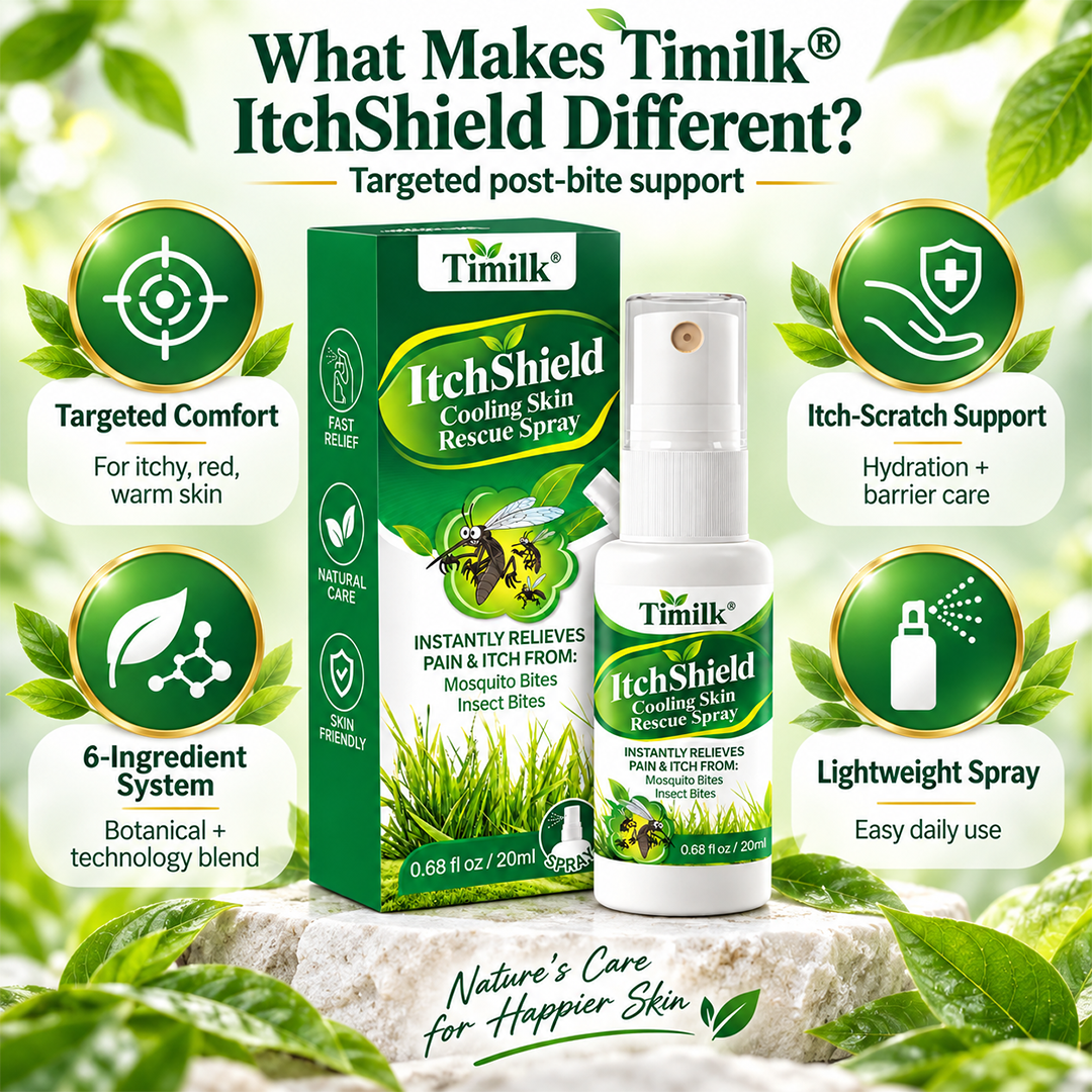 Timilk® ItchShield Cooling Skin Rescue Spray