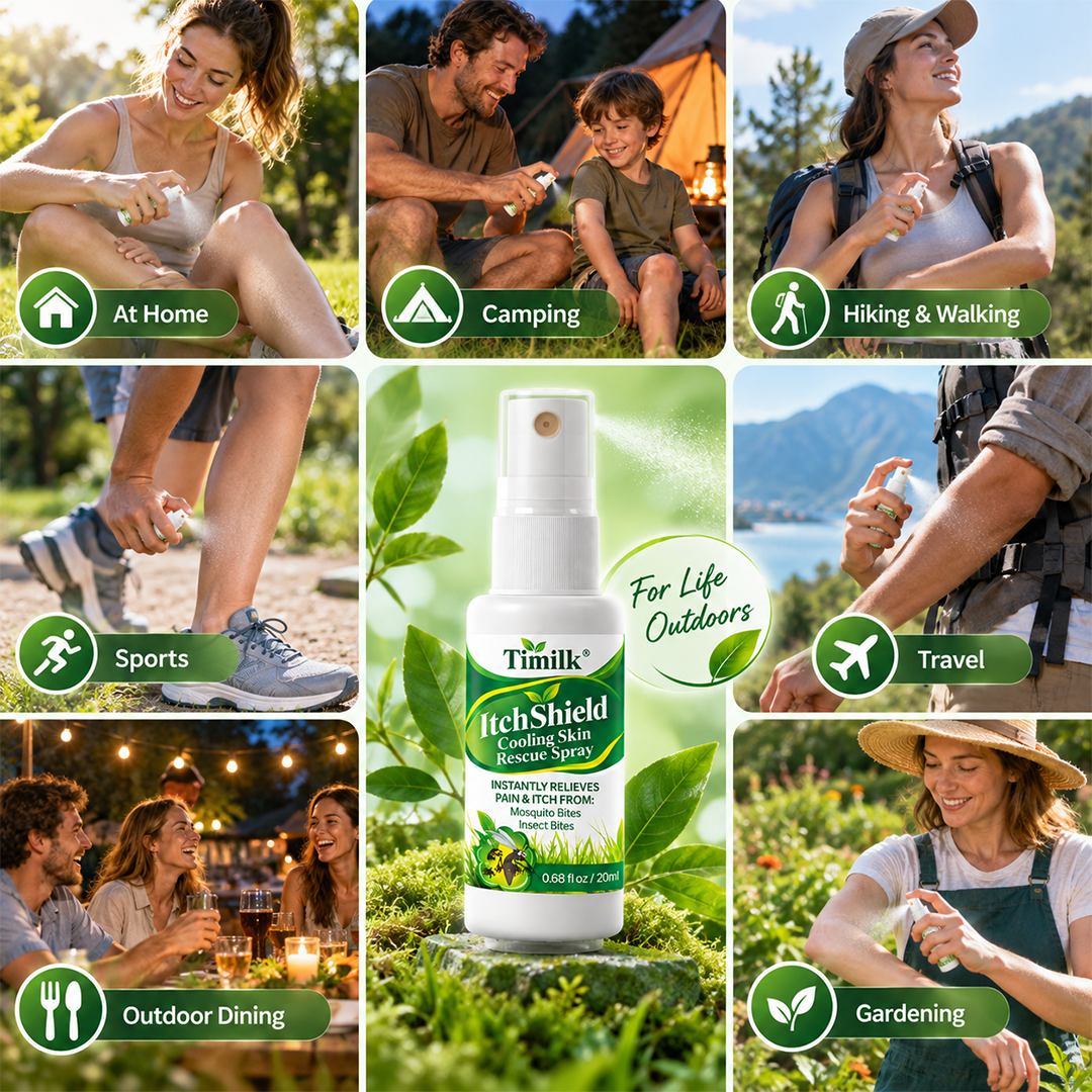 Timilk® ItchShield Cooling Skin Rescue Spray
