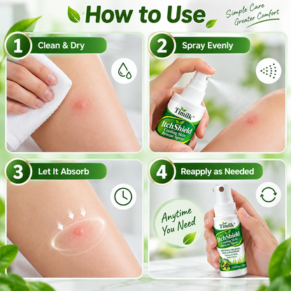Timilk® ItchShield Cooling Skin Rescue Spray