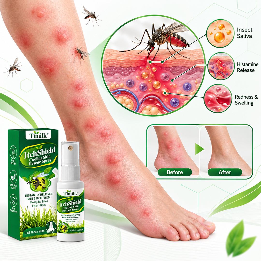 Timilk® ItchShield Cooling Skin Rescue Spray