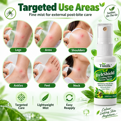 Timilk® ItchShield Cooling Skin Rescue Spray
