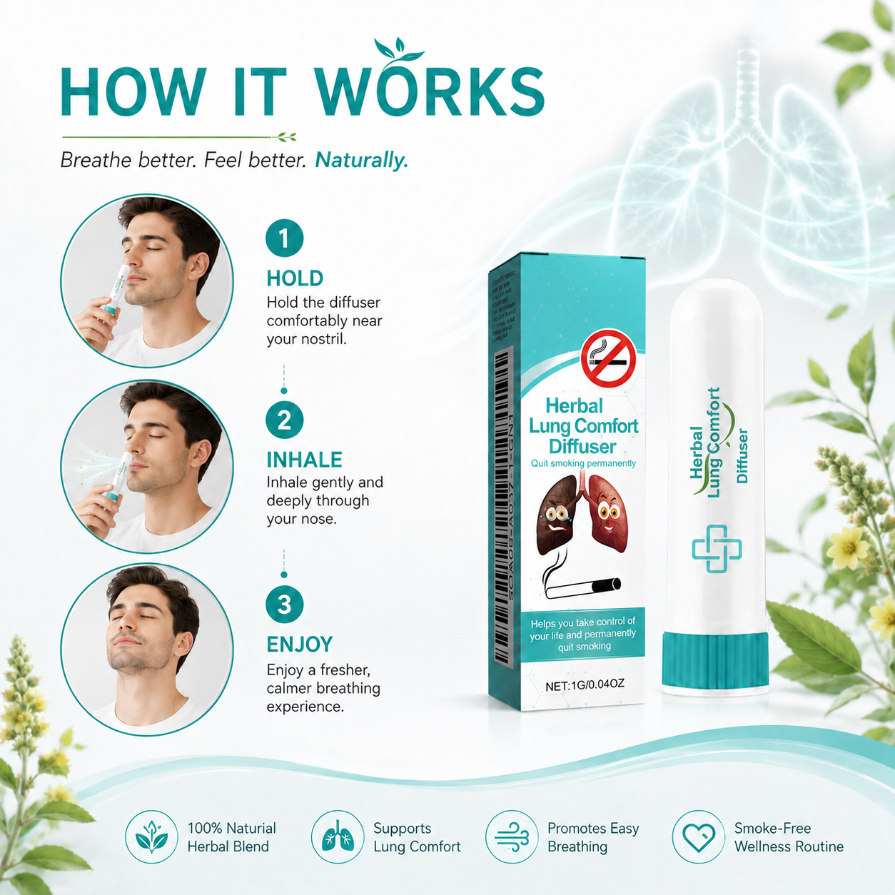 Herbal Lung Comfort Diffuser