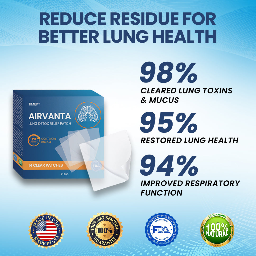 Timilk® AirVanta Lung Detox Relief Patch🔥 🔥