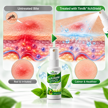 Timilk® ItchShield Cooling Skin Rescue Spray