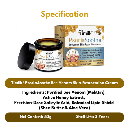 Timilk® PsoriaSoothe Bee Venom Skin-Restoration Cream 🔥