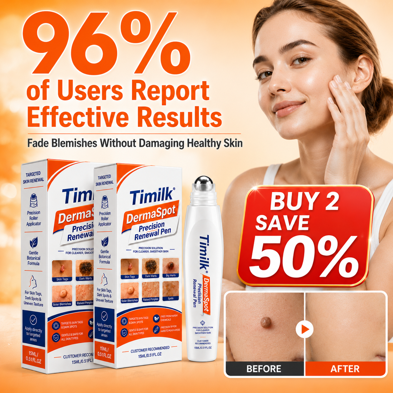 Timilk® DermaSpot Precision Renewal Pen