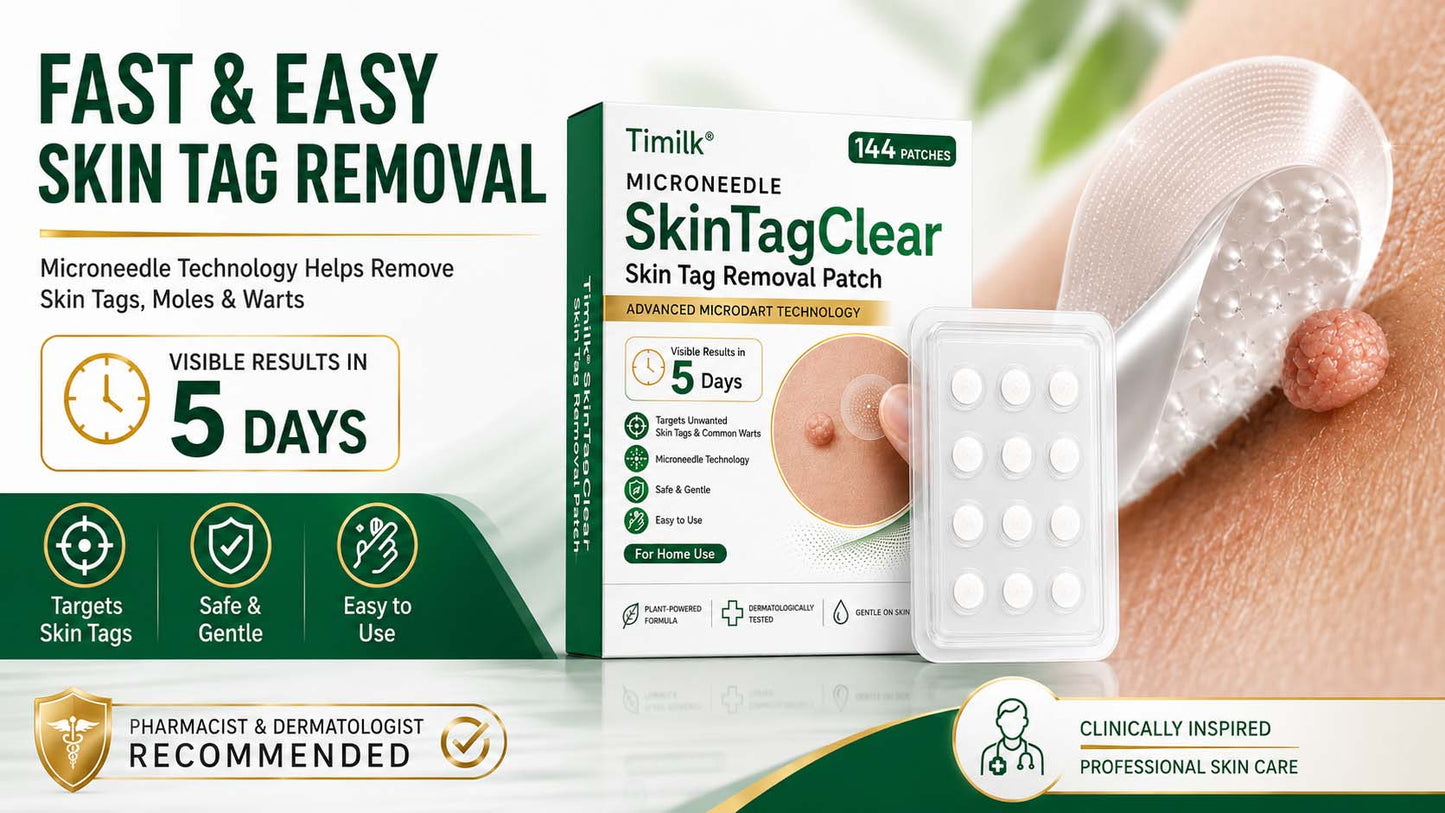 Timilk® SkinTagClear Microneedle Patch